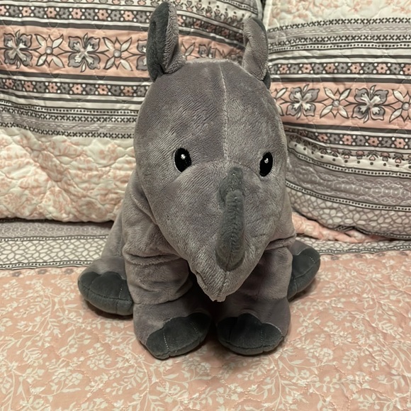 Kohl's Toys Kohls Cares Kids Plush I Know A Rhino Lovey Gray Soft